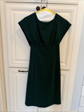 calvin klein dark green dress | Dresses | Calvin Klein Womans Teal Tiered Shortsleeve With Pockets 4 Prom dress Conditions Available::New with tags - never worn. Short full sequin dress gradparty26 Neck Sheath Dress